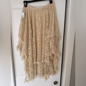 Free People French Courtship Slip Skirt
